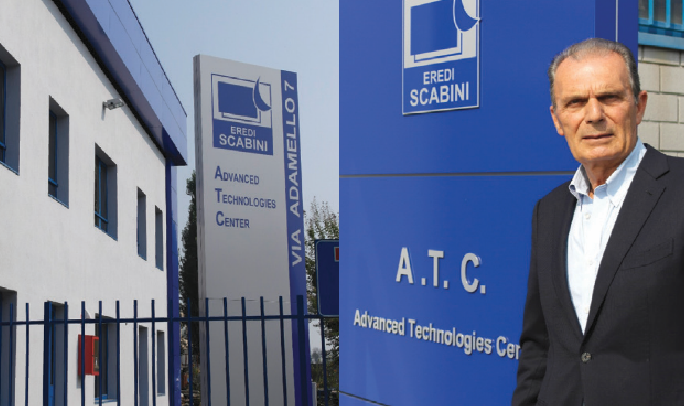Daniele Scabini (CEO) nel nuovo Advanced Technologies Center by Eredi Scabini